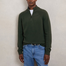Charming Half-Zip Sweater