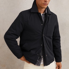 Parker Padded Patch Pocket Overshirt