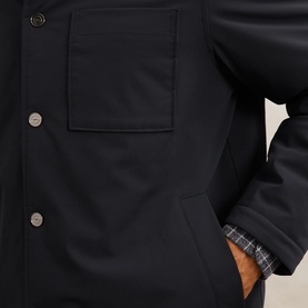 Parker Padded Patch Pocket Overshirt