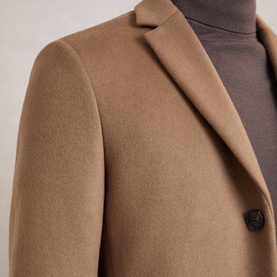 Gable Single-Breasted Overcoat
