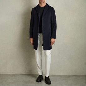 Gable Single Breasted Overcoat
