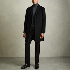 Gable Single-Breasted Coat