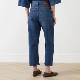 Caprile Cropped Straight Leg Jeans