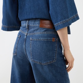 Caprile Cropped Straight Leg Jeans