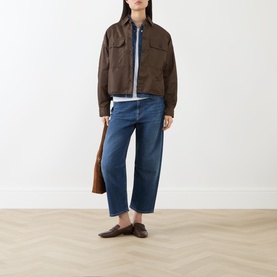 Caprile Cropped Straight Leg Jeans