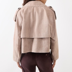 Maga Short Leather Jacket