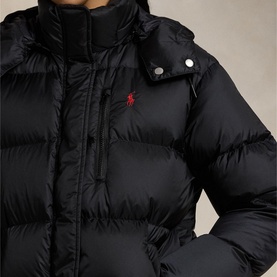 Polo Player Logo Quilted Down Jacket