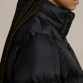 Polo Player Logo Quilted Down Jacket