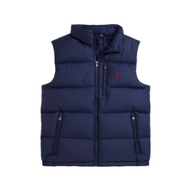 Quilted Pony Logo Padded Down Gilet 6-14 Years