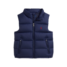 Quilted Pony Logo Padded Down Gilet 3-7 Years