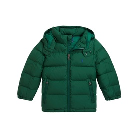 Pony Player Logo Ripstop Down Jacket 3-7 Years