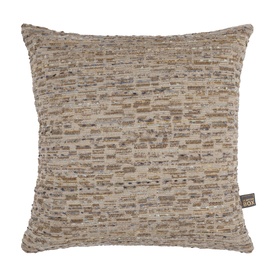 Brett Natural/Blue Cushion 43 x 43cm