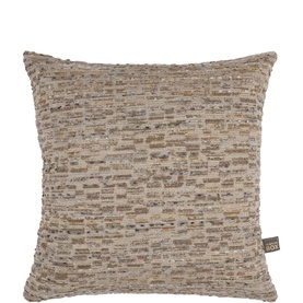 Brett Natural/Blue Cushion 43 x 43cm