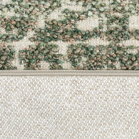 Esme Green/Rose Cushion 43 x 43cm