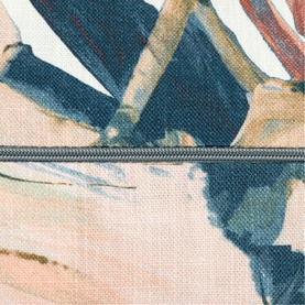 Maya Rose/Navy Cushion 45 x 45cm