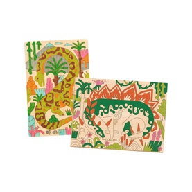 Dino World Wooden Board Kit