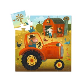 The 16-Piece Tractor Puzzle