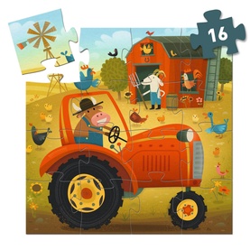 The 16-Piece Tractor Puzzle
