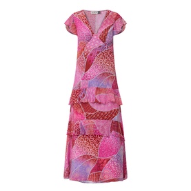 Meena Silk Ibiza Night Sunset Dress