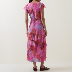 Meena Silk Ibiza Night Sunset Dress