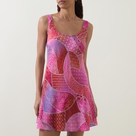 Menna Ibiza Night Sunset Mini Dress