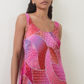 Menna Ibiza Night Sunset Mini Dress