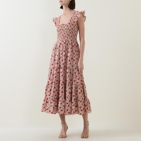 Kendall Floral Flared Dress