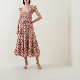 Kendall Floral Flared Dress