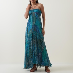 Samira Ibiza Night Print Gown