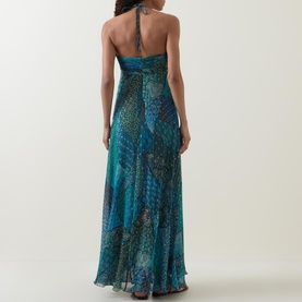 Samira Ibiza Night Print Gown