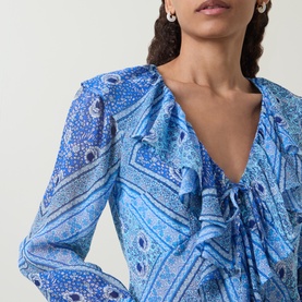 Gracye Asymmetric Ibiza Night Dress