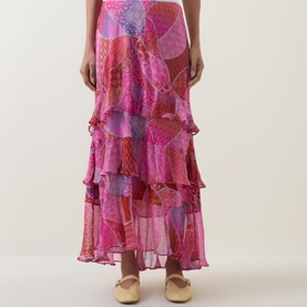 Preslee Ibiza Night Sunset Skirt