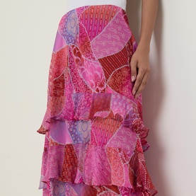 Preslee Ibiza Night Sunset Skirt