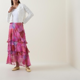 Preslee Ibiza Night Sunset Skirt