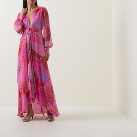 Meera Silk Ibiza Night Sunset Dress