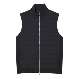 Newford Quilted Knitted Gilet