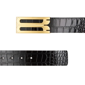 Frame Jumbo Leather Belt
