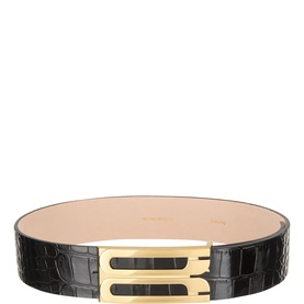 Frame Jumbo Leather Belt