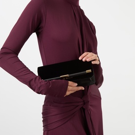 202 Velvet Clutch Bag