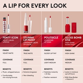 Fenty Icon Velvet Liquid Lipstick Smurf Edition
