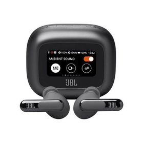 Beam 3 Wireless Noise Cancelling Earbuds with Charging Case Black