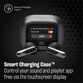 Live Flex 3 Noise Cancelling Earbuds with Charging Case Black