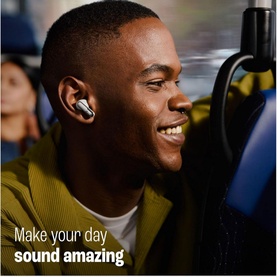 Live Flex 3 Noise Cancelling Earbuds with Charging Case Black