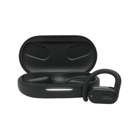 True Wireless Open Earhook Neckband Black