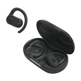 True Wireless Open Earhook Neckband Black