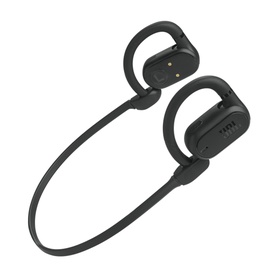 True Wireless Open Earhook Neckband Black
