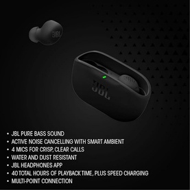 Wave Buds 2 True Wireless Noise Cancelling Earbuds White