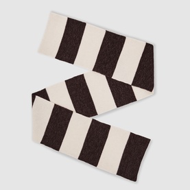 Wesley Striped Knitted Scarf