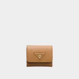 Small Logo Flap Wallet