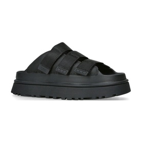 GoldenGlow Slide Sandals